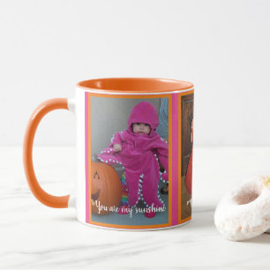 Custom "You are my sunshine" Happy Photo Template Mug