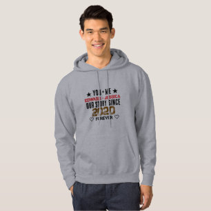 Custom You + Me Our Story Relationship Hoodie