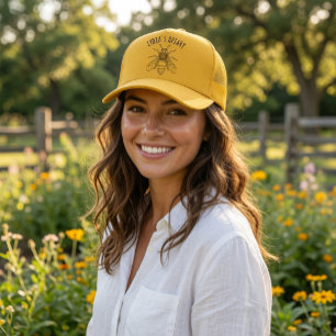 Custom Your Brand Apiary Trucker Hat 