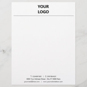 Custom Your Business Letterhead with Logo