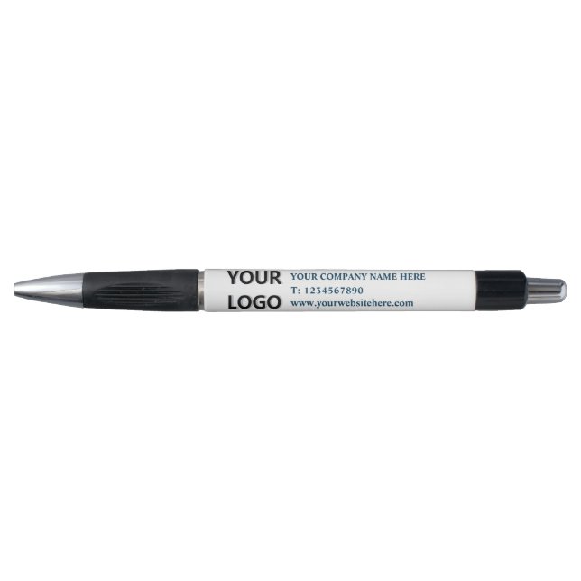 Custom Your Business Logo and Text Promotional Pen (Front)