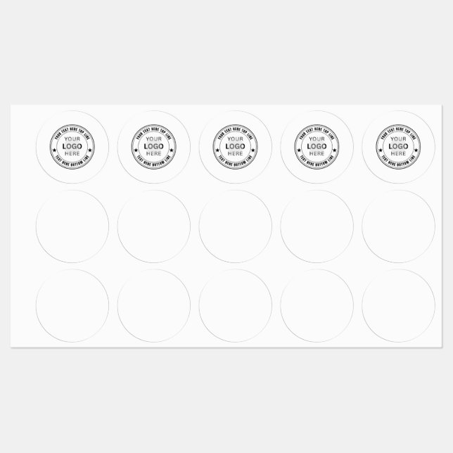 Custom Your Business Logo Name Template (Sheet)