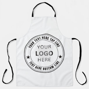Custom Your Business Logo Name Template Apron