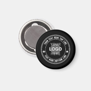 Custom Your Business Logo Name Template Magnet