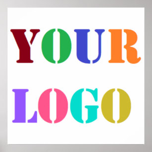 Custom Your Business Logo Promotional Poster