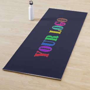 Custom Your Business Logo Yoga Mat - Choose Colour
