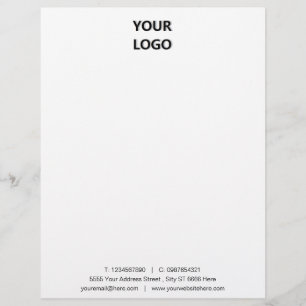 Custom Your Business Personalised Letterhead