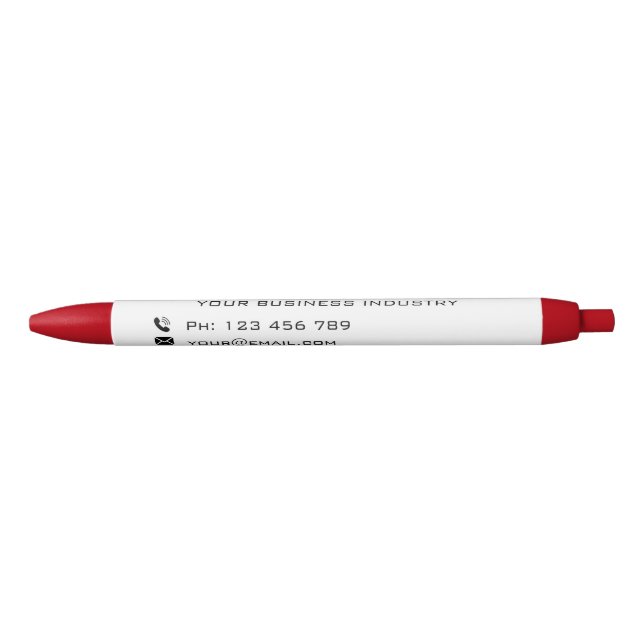 Custom Your Business Promotional Personalised Pen (Front)