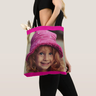 CUSTOM YOUR CHILDS PHOTO Tote Bag