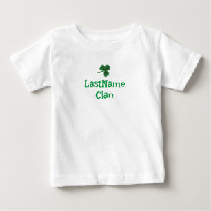 Custom Your Clan Shamrock T-Shirt - Baby/Toddler