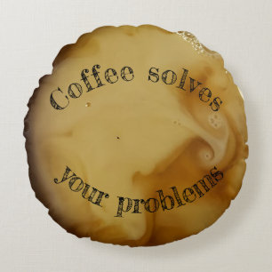 Custom your coffee is ready personalised pillow