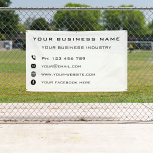 Custom Your Company Business Promotional Banner