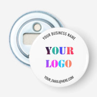 Custom Your Company Logo and Text Bottle Opener