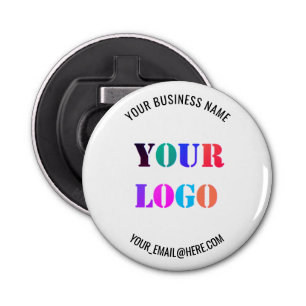 Custom Your Company Logo and Text Bottle Opener