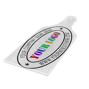 Custom Your Company Logo and Text Cutting Board