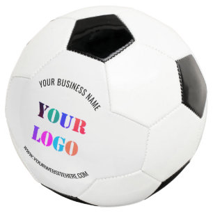 Custom Your Company Logo and Text Soccer Ball