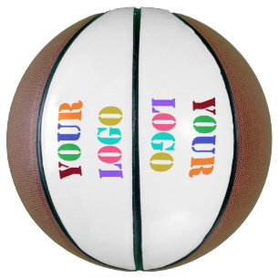 Custom Your Company Logo Business Basketball