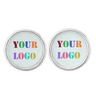 Custom Your Company Logo Business Cufflinks Gift
