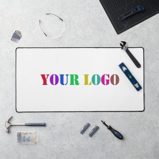 Custom Your Company Logo Business Desk Mat (Workstation)