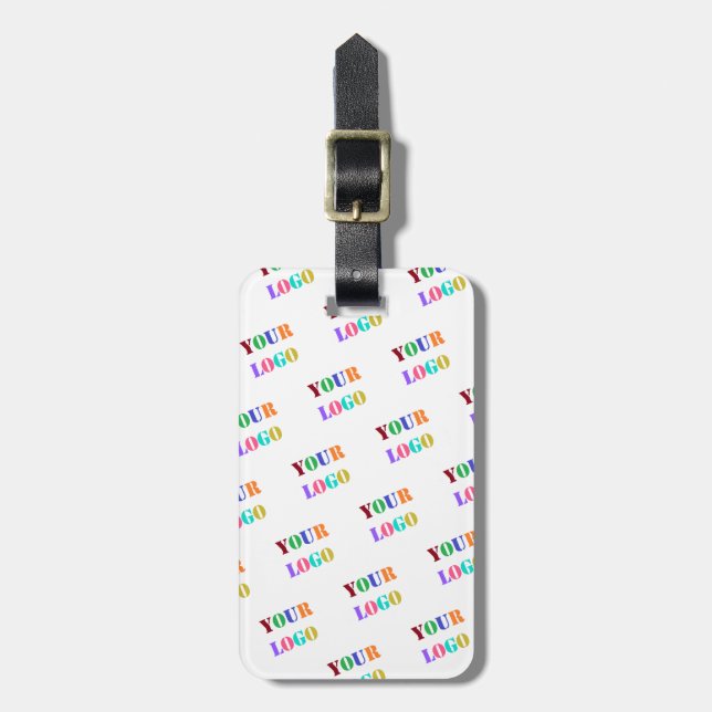Custom Your Company Logo Business Luggage Tag (Front Vertical)