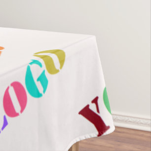 Custom Your Company Logo Business Tablecloth