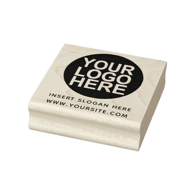 Custom Your Company Logo Rubber Stamp (Stamp)