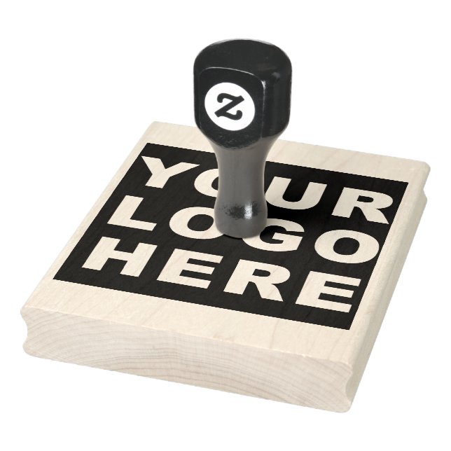Custom Your Company Logo Rubber Stamp (Stamp)