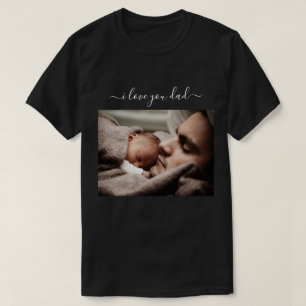 Custom Your Dad Photo T-Shirt Gift with Text