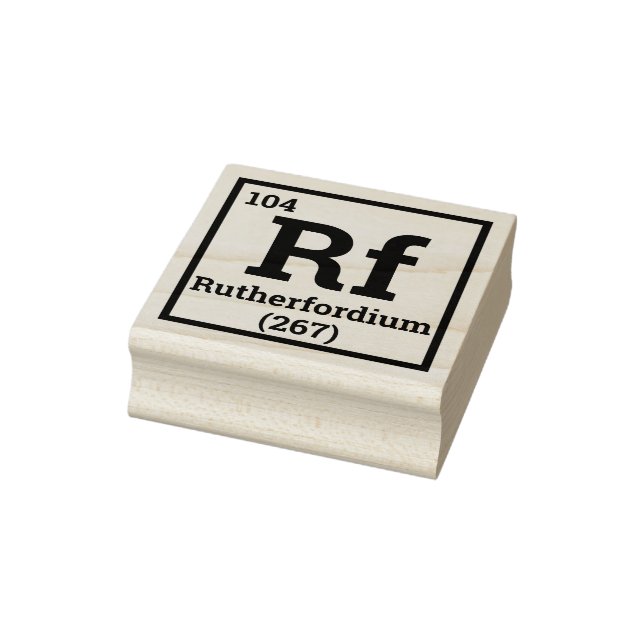 Custom Your Element Periodic Table of Elements Rubber Stamp (Stamp)