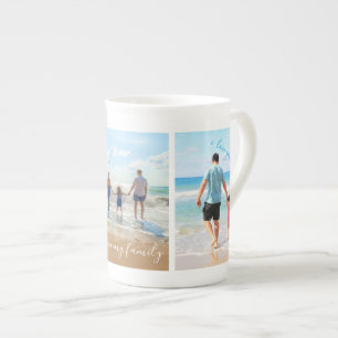 Custom Your Family Photo Collage Mug with Text