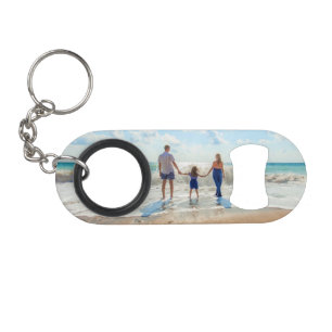 Custom Your Family Photo Keychain Bottle Opener