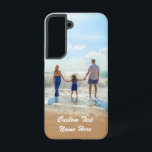 Custom Your Favourite Photo and Text Name Gift Samsung Galaxy Case<br><div class="desc">Custom Photo and Text iPhone Cases / or Samsung Galaxy Cases - Unique Your Own Design - Personalised Family / Friends or Personal Gift - Add Your Text and Photo - Resize and move elements with Customisation tool ! Choose font / size / colour ! Good Luck - Be Happy...</div>