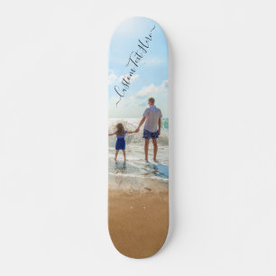Custom Your Favourite Photo and Text Skateboard