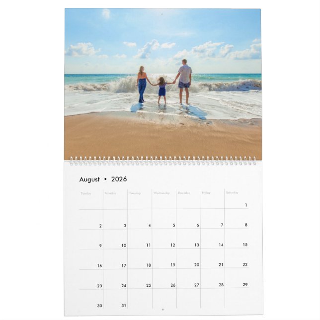 Custom Your Favourite Photo Calendar Gift with Tex (Aug 2026)