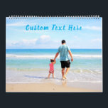 Custom Your Favourite Photo Calendar with Text<br><div class="desc">Calendar with Custom Photo and Text - Unique Your Own Design - Personalised Father / Child / Parents / Family / Friends or Personal Calendars / Gift - Add Your Text and Photos - Resize and move or remove and add elements / text with Customisation tool. Choose font / size...</div>