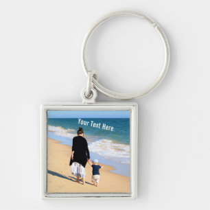 Custom Your Favourite Photo Keychain with Text