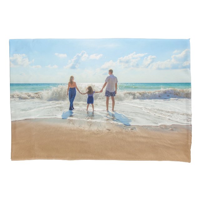 Custom Your Favourite Photo Pillow Case Gift (Front)