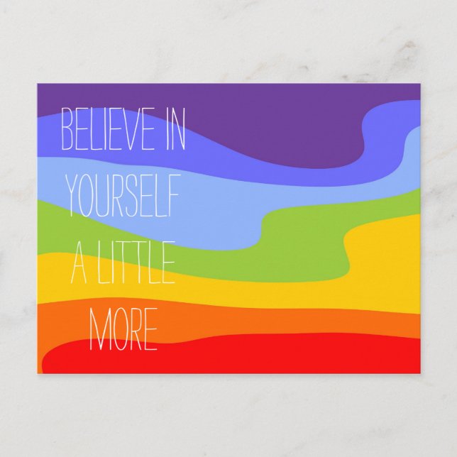 Custom your funny saying or wisdom postcard (Front)
