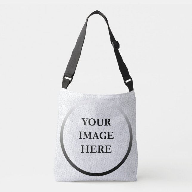 custom your image here crossbody bag (Front)