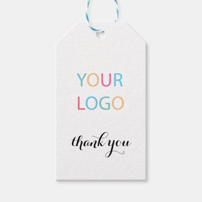 Custom Your Logo Company  Gift Tags (Front)