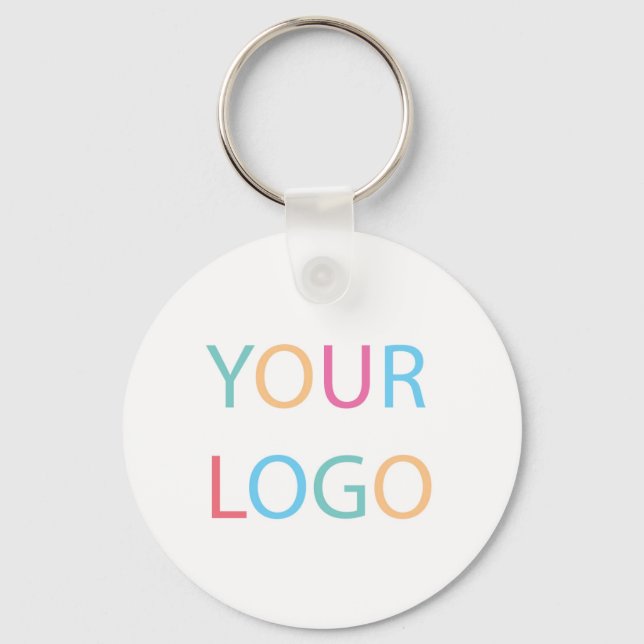 Custom Your Logo Company  Key Ring (Front)