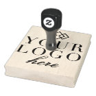 Custom Your Logo Here Rubber Stamp