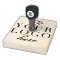 Custom Your Logo Here Rubber Stamp