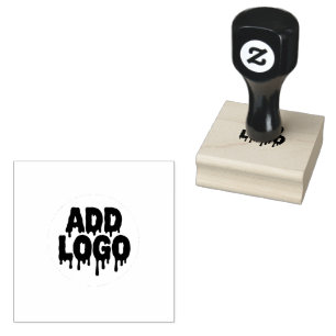 Custom your Logo image Rubber Stamp