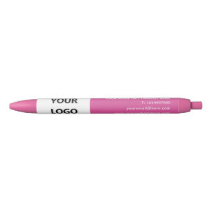 Custom Your Logo Name Info Pen Gift - Choose Colou