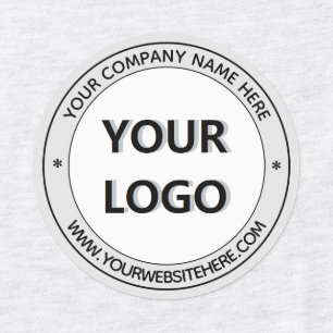 Custom Your Logo Name Website Stamp Labels