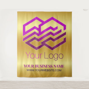 Custom Your Logo or Image Tapestry
