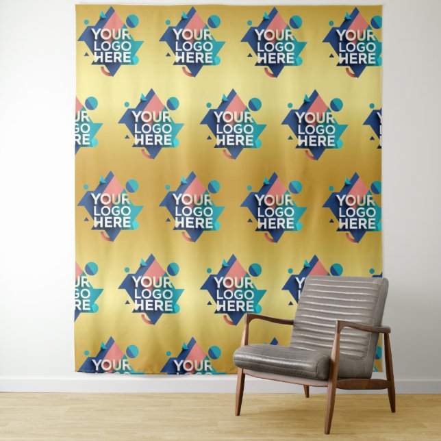 Custom Your Logo or Image Tapestry (In Situ)