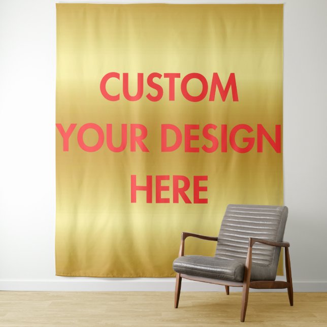 Custom Your Logo or Image Tapestry (In Situ)