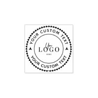 Custom Your Logo Rubber Stamp